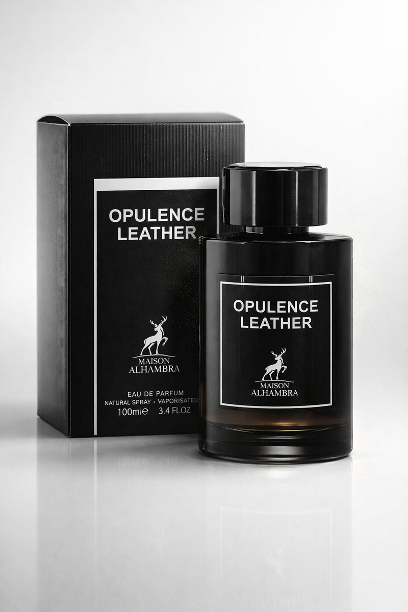 MAISON ALHAMBRA AMBER & LEATHER EDP